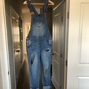 Ripped overalls